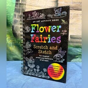 Flower fairies Scratch and Sketch book